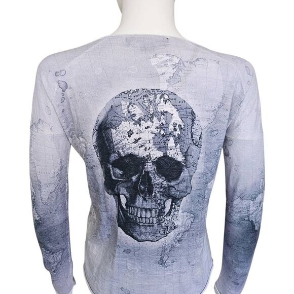 graphic mall goth knit top - Picture 6 of 7